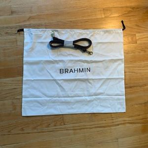 Brahmin dust bag and strap